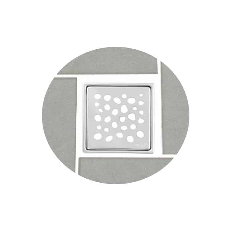 10×10 Paslanmaz Çelik Yer Süzgeci Izgarası Çakıl Taşı