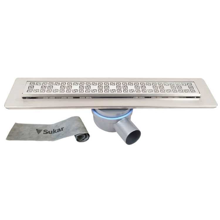 Sukar Duş Kanalı Line-1 Labirent Izgara 50cm 1153-1005026-01