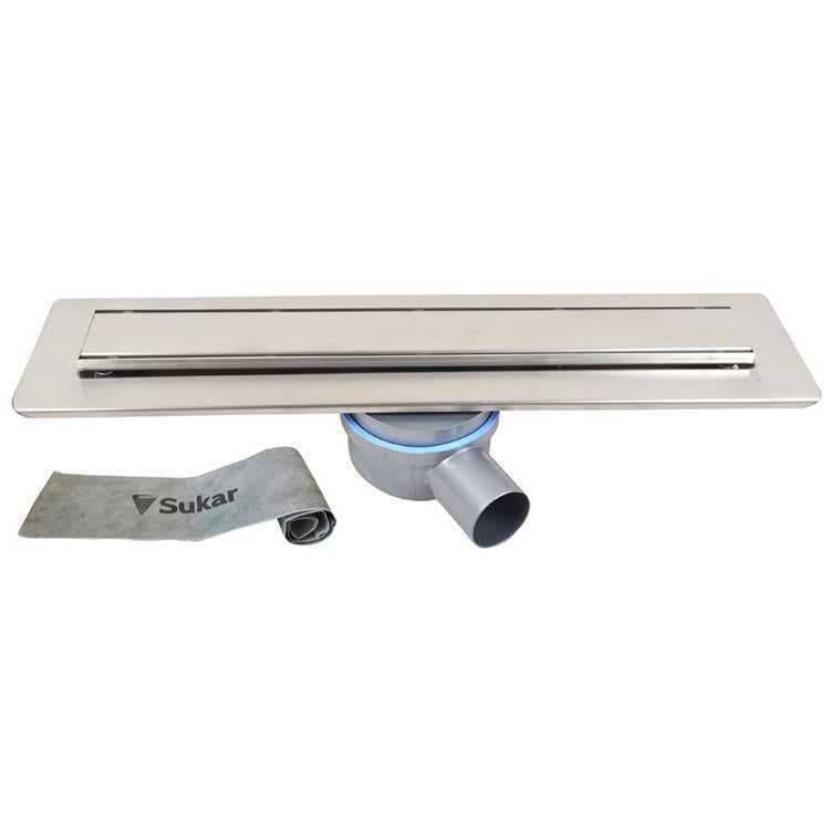 Sukar Duş Kanalı Line-1 Plain Izgara 60cm 1153-1036026-01