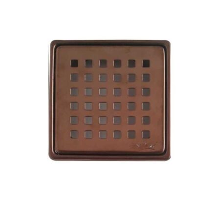 10x10 Kare Bronz Yer Süzgeci Izgarası